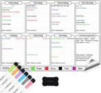 2dekans | Systemyze Weekplanner Whiteboard – Magnetisch, Ophalen of Verzenden, Zo goed als nieuw