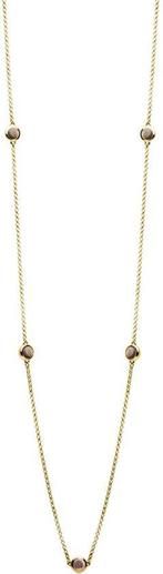Casa Jewelry Collier Pom Grey - Goud Verguld, Verzenden, Nieuw