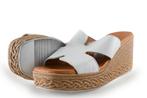 Oh My Sandals Sleehakken in maat 40 Wit, Verzenden, Wit, Zo goed als nieuw, Schoenen met hoge hakken