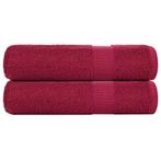 vidaXL Badhanddoeken 2 st 100x150 cm 360 g/m² 100% katoen, Huis en Inrichting, Badkamer | Badtextiel en Accessoires, Verzenden
