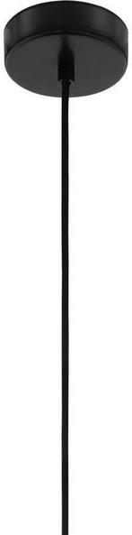 EGLO Carlton 5 Hanglamp - E27 - Ø 38,5 cm - Zwart, Verzenden, Zo goed als nieuw