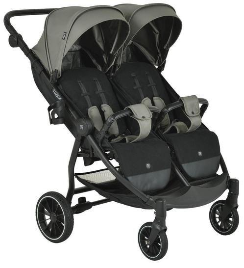Moni TwinGo Mineral Green Duowagen 111948, Kinderen en Baby's, Buggy's, Nieuw, Verzenden