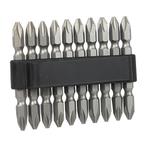 Vergionic Bitset PH2 Dubbelzijdig - 65 mm - 10 stuks -, Doe-het-zelf en Verbouw, Verzenden, Nieuw