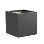 Polyester plantenbak 100x100x100cm - Met bodem, Kunststof, 100 cm of meer, Vierkant, Nieuw