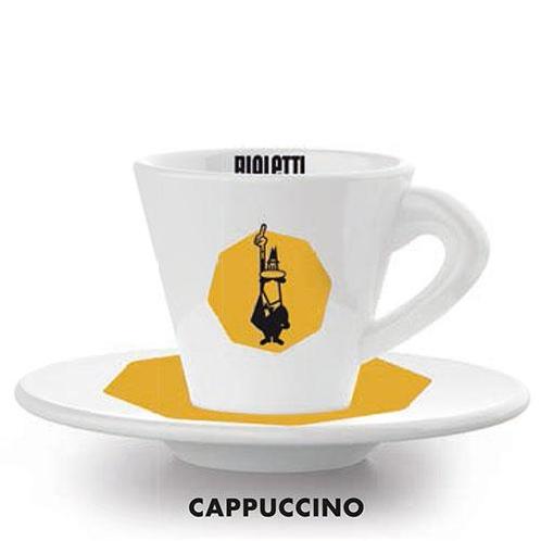 Bialetti Caffe Cappuccino kop en schotel (koffiekopjes), Witgoed en Apparatuur, Koffiemachine-accessoires, Nieuw, Ophalen of Verzenden