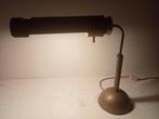 Bureaulamp - Messing - Reusachtige bureaulamp, Antiek en Kunst