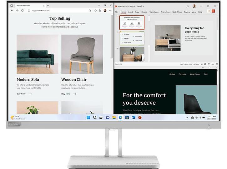 Lenovo - Full HD  Monitor - 27 inch, Computers en Software, Monitoren, VA, Full HD, Nieuw, Verzenden