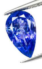 Zonder Minimumprijs Tanzaniet - 3.63 ct - Bellerophon Gemlab, Sieraden, Tassen en Uiterlijk, Edelstenen, Nieuw