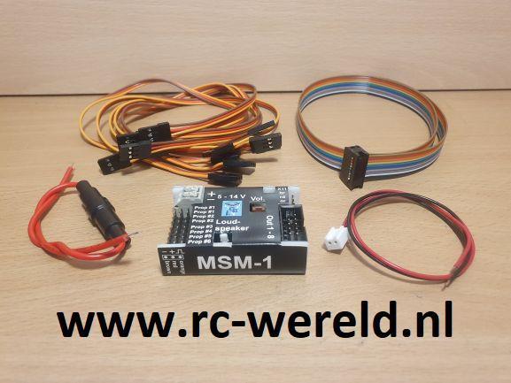 rc boot Beier mini-geluidsmodule MSM-1. licht en geluid., Hobby en Vrije tijd, Modelbouw | Boten en Schepen, Nieuw, Ophalen of Verzenden