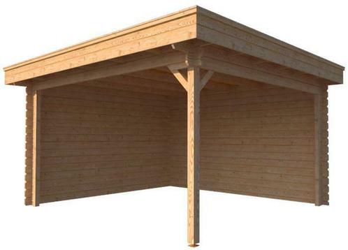 Overkapping plat dak 400 x 350cm van €3.545,- voor €2.547,-, Tuin en Terras, Overkappingen, Veranda, Nieuw, Verzenden