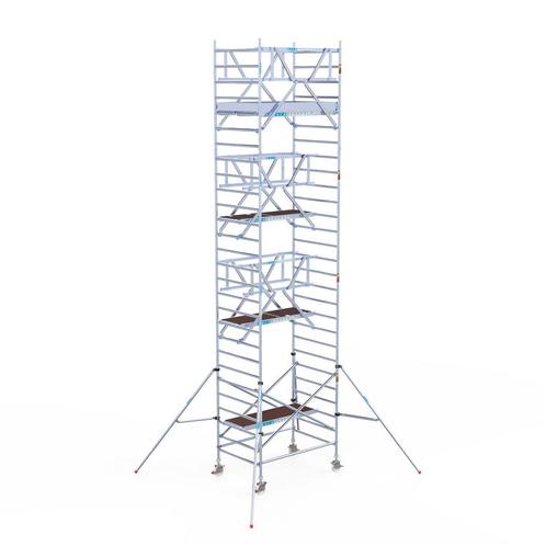 Rolsteiger Professional 135x305 9,2m werkhoogte vrijstaand, Doe-het-zelf en Verbouw, Steigers, Rolsteiger of Kamersteiger, Nieuw