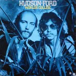 LP gebruikt - Hudson-Ford - Worlds Collide (U.S. 1975), Cd's en Dvd's, Vinyl | Rock, Zo goed als nieuw, Verzenden