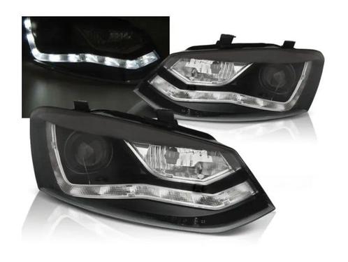 Daylight Black koplampen geschikt voor VW Polo 6R - 2009 t/m, Auto-onderdelen, Verlichting, Nieuw, Volkswagen, Verzenden