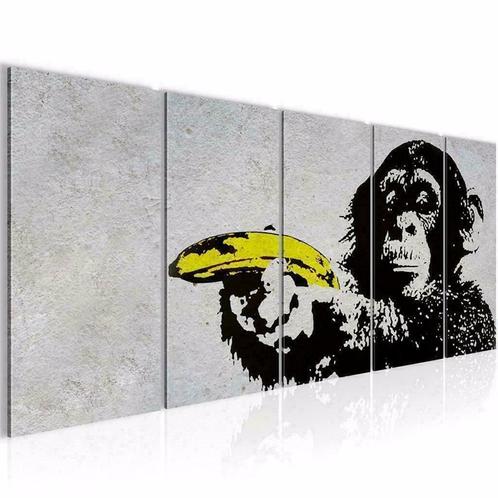 BANKSY schilderijen gratis verzending 80 x 60 t/m 240 x 112, Huis en Inrichting, Woonaccessoires | Schilderijen, Tekeningen en Foto's