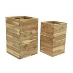 Bloempotten | Decoris | 55 centimeter | 2 stuks, Verzenden, Nieuw