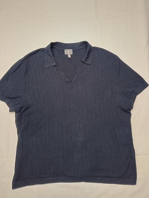 H&M Regular Fit Navy Polo Shirt, Kleding | Dames, Tops, Nieuw, Verzenden