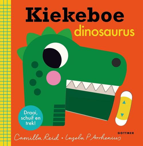 Boek: Kiekeboe dinosaurus - (als nieuw), Boeken, Kinderboeken | Baby's en Peuters, Zo goed als nieuw, Verzenden
