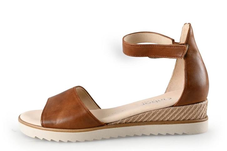 Gabor Sandalen in maat 38 Cognac, Kleding | Dames, Schoenen, Overige kleuren, Zo goed als nieuw, Sandalen of Muiltjes, Verzenden