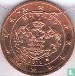 Monaco 2 cent 2011, Postzegels en Munten, Munten | Europa | Euromunten, Verzenden, Monaco, 2 cent, Losse munt