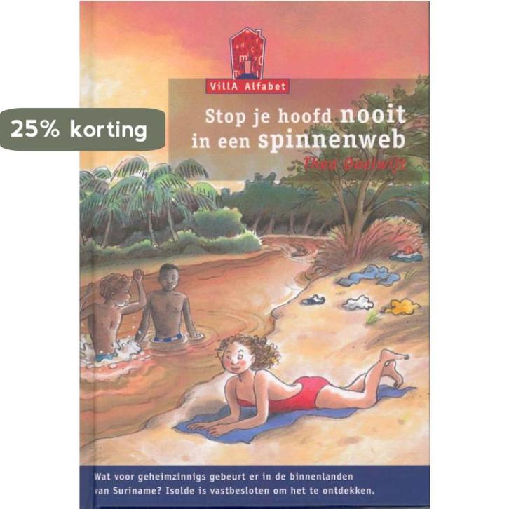 Stop je hoofd nooit in een spinnenweb / Villa Alfabet Rood, Boeken, Schoolboeken, Gelezen, Verzenden