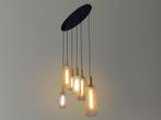 Light Trend hanglamp Bottle 6-rechthoek Tweede Kans, Ophalen, Overige materialen, Zo goed als nieuw, 75 cm of meer