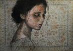 Jacqueline Klein Breteler - Waiting to be found., portrait, Antiek en Kunst