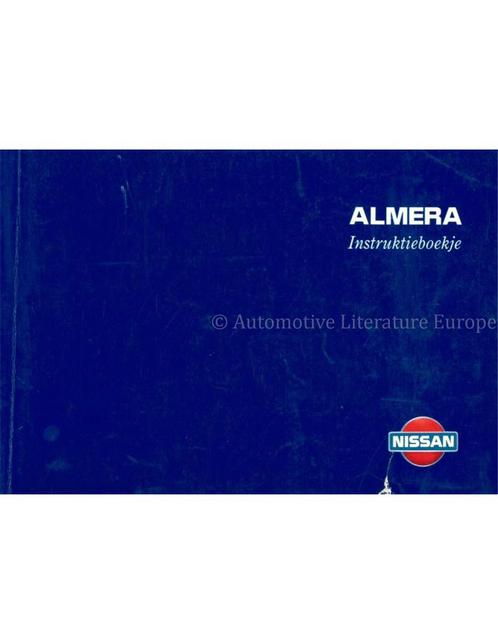 1996 NISSAN ALMERA INSTRUCTIEBOEKJE NEDERLANDS, Auto diversen, Handleidingen en Instructieboekjes