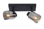 Lucide ALION - Plafondspot 2xE14 Zwart, Verzenden, Nieuw, Metaal, Trendy verlichting