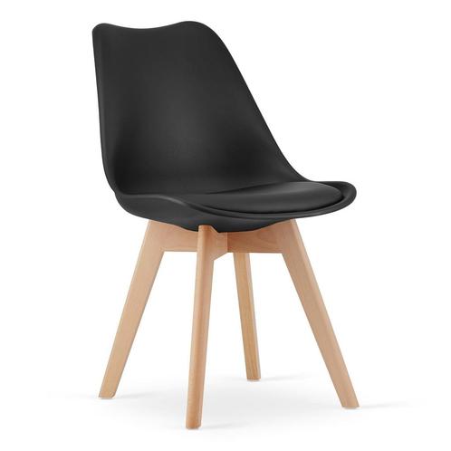 Eetkamerstoel MARK - set van 4 eettafel stoelen - zwart, Huis en Inrichting, Tafels | Eettafels, Nieuw, Ophalen of Verzenden