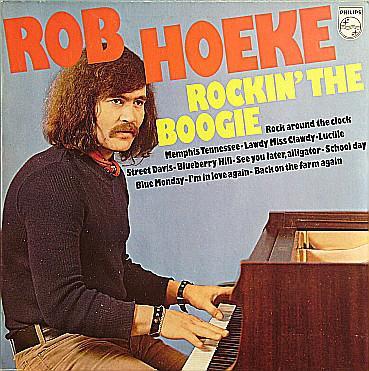 LP gebruikt - Rob Hoeke - Rockin The Boogie, Cd's en Dvd's, Vinyl | Nederlandstalig, Zo goed als nieuw, Verzenden