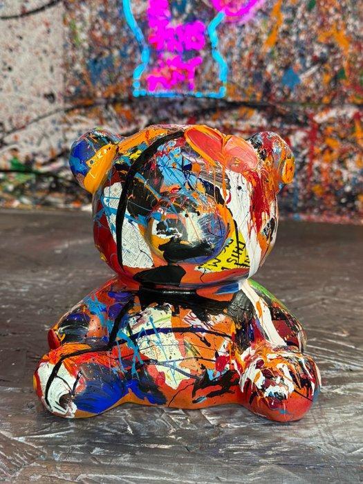 michele socionovo - Teddy Basquiat Amour Abstrait, Antiek en Kunst, Kunst | Designobjecten