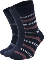 Tommy Hilfiger Giftbox 3-Pack Navy maat 39-42 Heren, Verzenden, Nieuw, Blauw, Tommy Hilfiger