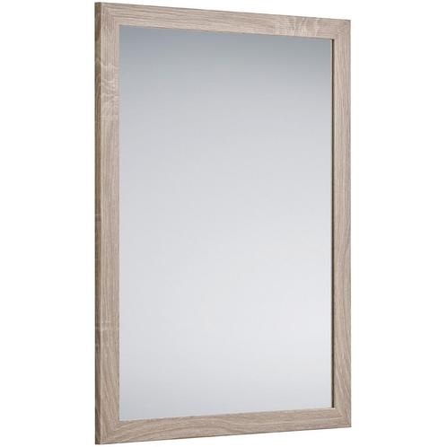 Spiegel - Trion Mik - Raamspiegel - Rechthoek - Beige - MDF, Huis en Inrichting, Woonaccessoires | Spiegels, Nieuw, Ophalen of Verzenden