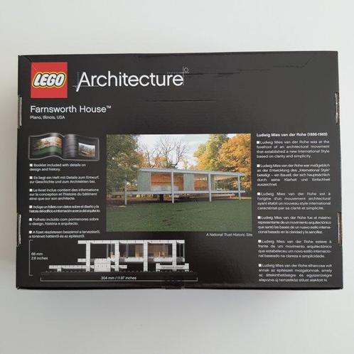 Lego Set - 21009 - Architecture - Farnsworth House, Kinderen en Baby's, Speelgoed | Duplo en Lego