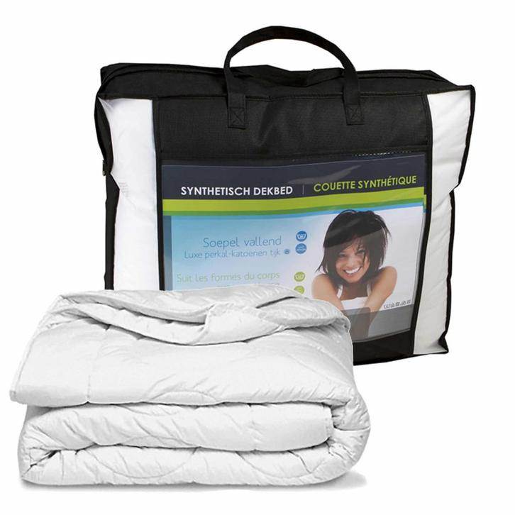 4 Seizoenen dekbed - Milano de Luxe - 240/220, Huis en Inrichting, Slaapkamer | Beddengoed, Deken of Dekbed, Wit, Nieuw, Verzenden