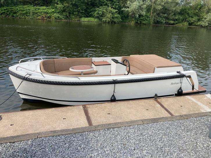 Reitdieper 635 Tender Elektrisch | Vaartijd 8 uur |, Watersport en Boten, Sloepen, Binnenboordmotor, Tot 10 pk, 6 meter of meer