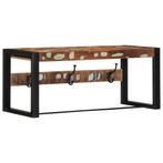 vidaXL Kapstok 80x35x35 cm massief gerecycled hout, Huis en Inrichting, Woonaccessoires | Kapstokken, Verzenden, Nieuw