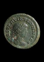 Oud-Romeins Brons Follis van Constantijn II (Zonder, Antiek en Kunst