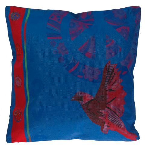Buitenkussen - Dubbelzijdig - Love and Peace - Water- en, Huis en Inrichting, Woonaccessoires | Kussens, Nieuw, Verzenden