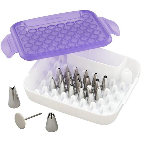 Wilton Spuitmondjes Set/22, Hobby en Vrije tijd, Taarten en Cupcakes maken, Nieuw, Verzenden