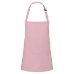 GGM Gastro | (6 stuks) KARLOWSKY | Slabbenschort Kort Basic, Verzenden, Nieuw, Roze, Schort
