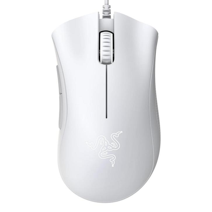 Razer DeathAdder Essential Gaming Muis - Wit, Computers en Software, Muizen, Nieuw, Verzenden