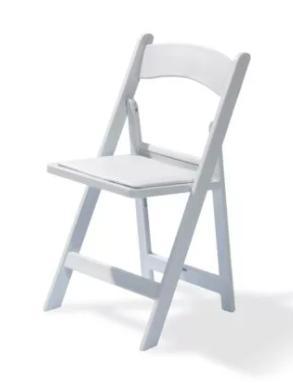 Klapstoel | Wit | 45x45x78cm | Opklapbaar, Zakelijke goederen, Horeca | Keukenapparatuur, Verzenden