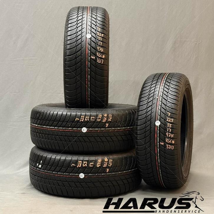 225/55/17 97H RSC Bridgestone winterbanden 7mm profiel 4X, Auto-onderdelen, Banden en Velgen, 17 inch, Erkend duurzaam, Winterbanden