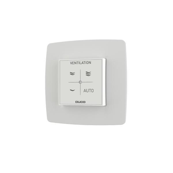 Duco RF zender - batterij - wit, Doe-het-zelf en Verbouw, Ventilatie en Afzuiging, Verzenden