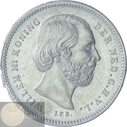 Nederland. Willem III. 25 Cent 1887 KWALITEIT, Postzegels en Munten, Munten | Nederland