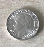 Zilveren dubbeltje 1938, Zilver, Koningin Wilhelmina, 10 cent, Losse munt