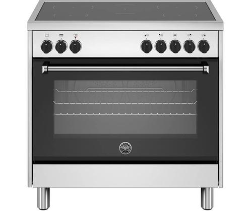 Bertazzoni MPL95I1EXE inductie fornuis met 5 zones, rvs1799, Witgoed en Apparatuur, Fornuizen, Nieuw, Ophalen of Verzenden