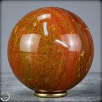Natuurlijke Rode Jaspis, Agathe en Amethist Bol- 1336.99 g, Verzamelen, Mineralen en Fossielen