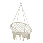 Hangstoel beige - boho stijl - stoel om op te hangen - max, Tuin en Terras, Tuinsets en Loungesets, Verzenden, Nieuw